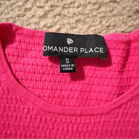 Pomander Place Fuchsia Long Sleeve Dress - Picture 2 of 3